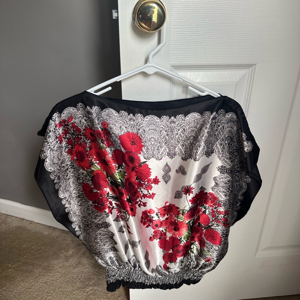 Floral Print Women's Top